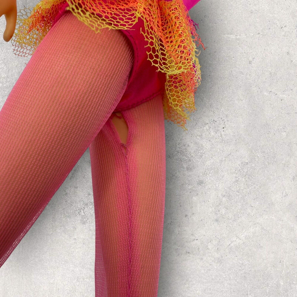 Vintage (1970) Mattel Mod Barbie Doll Pink Prima Ballerina Outfit #1787 Complete - Picture 6 of 12